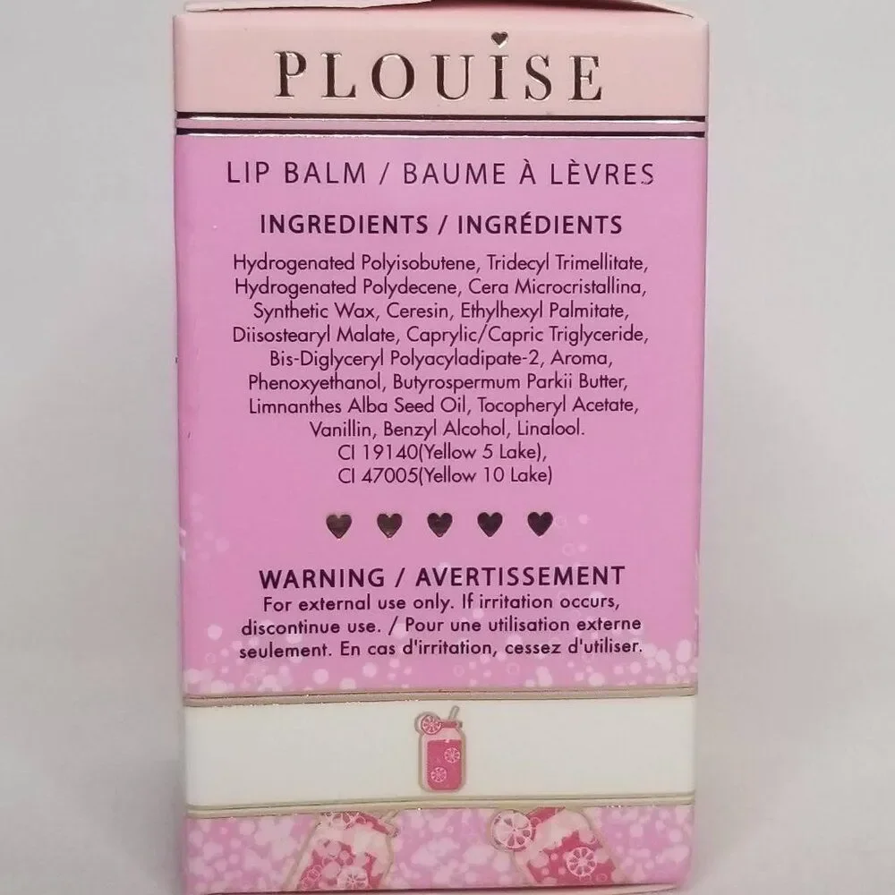 P.Louise - Bad B❤︎tch Energy Keychain Lip Balm - Pink Lemonade